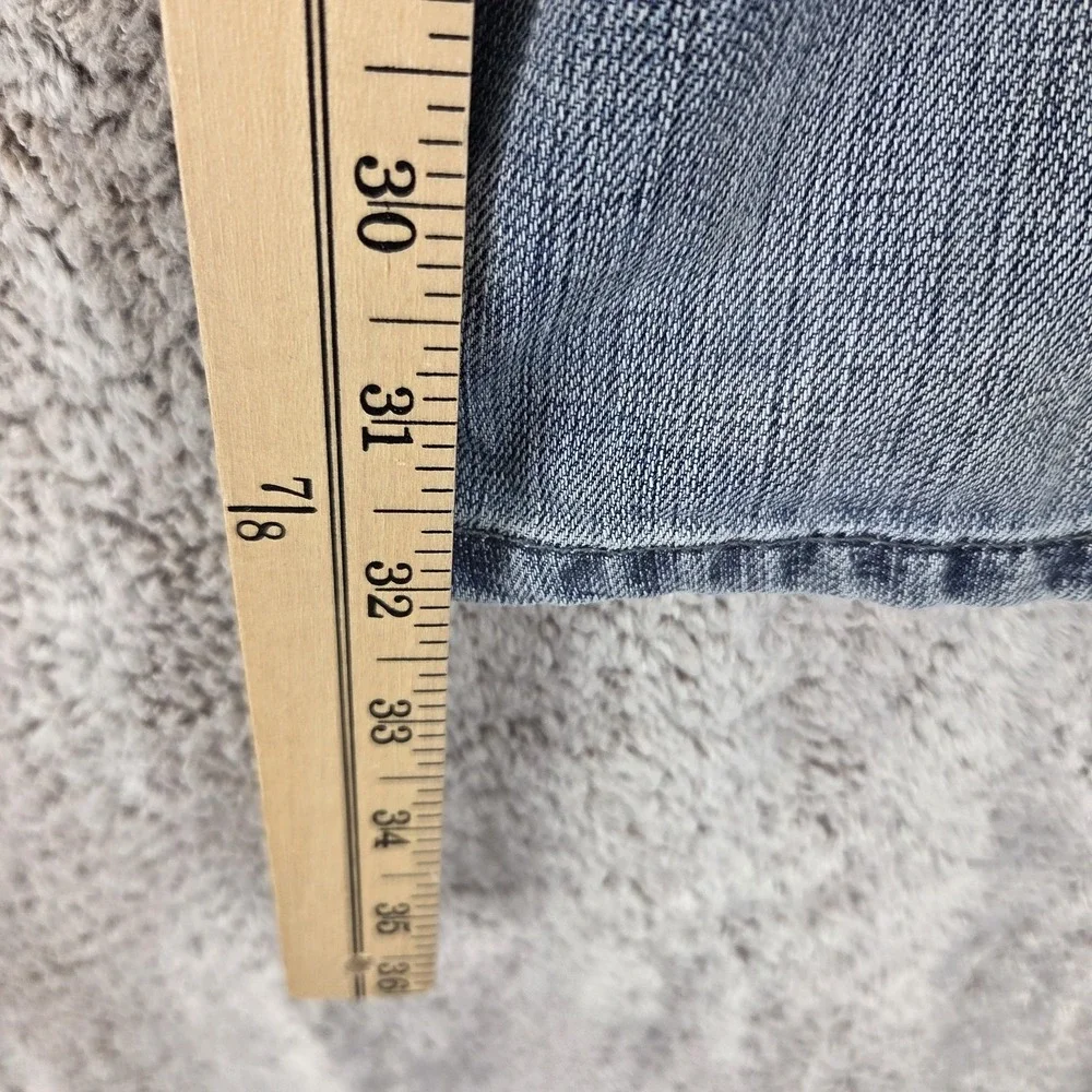 VTG Levis Engineered Jeans Mens Blue Buckle Back Two Horse Zip Fly Fits 30x32